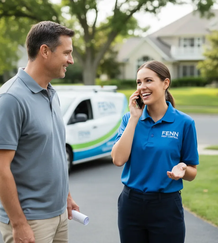 Fenn Pest Control customer support in Zionville